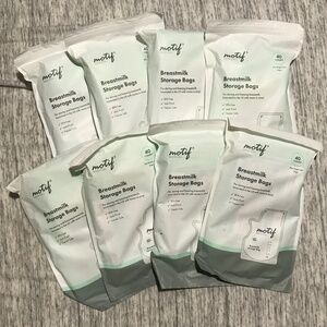 8 Packs (320 Pieces) Breast Milk Storage Bags